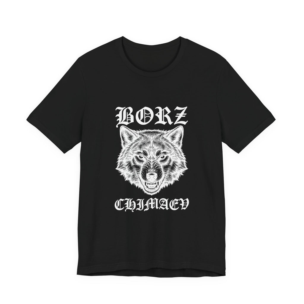 Khamzat Chimaev Borz T-Shirt Black