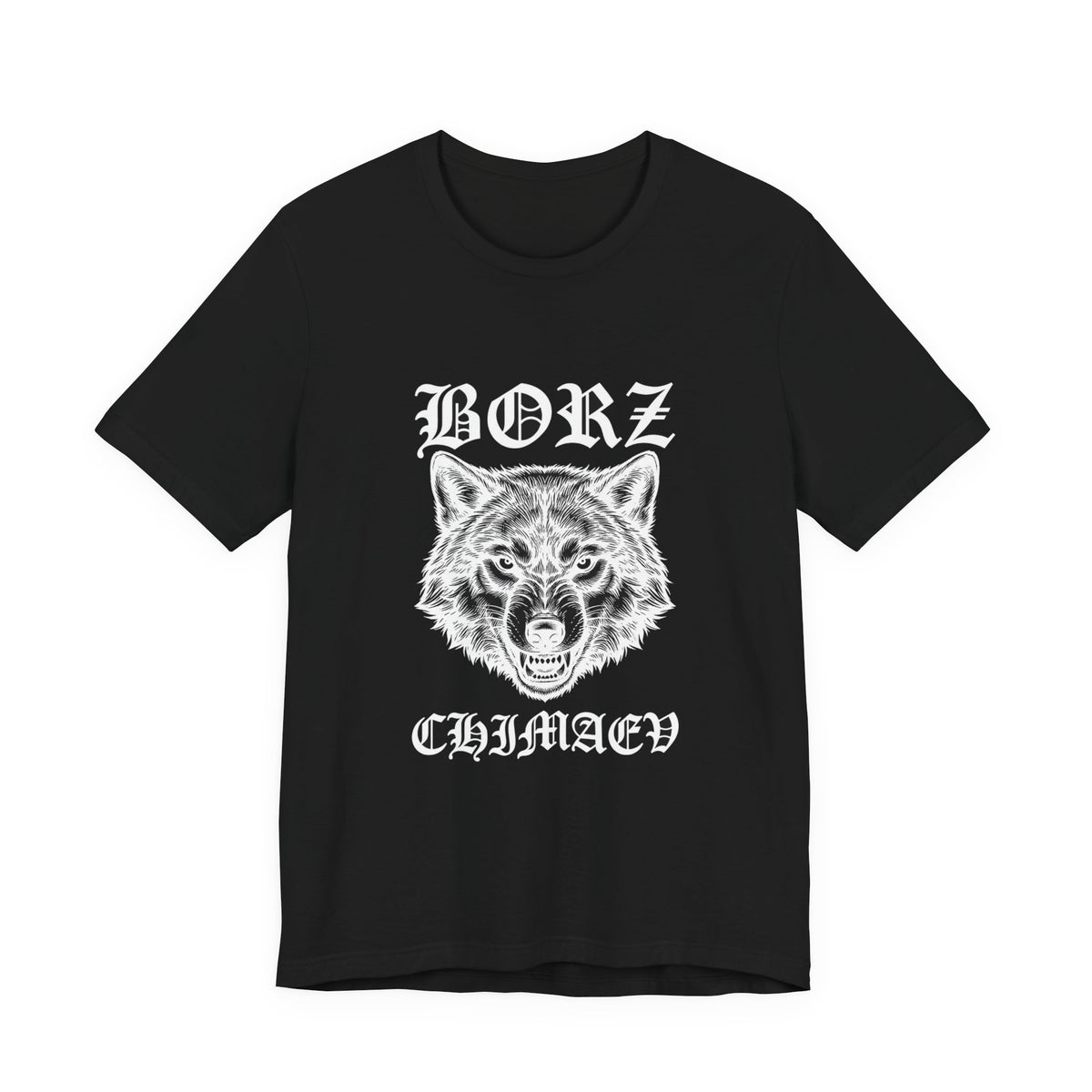 Khamzat Chimaev Borz T-Shirt Black