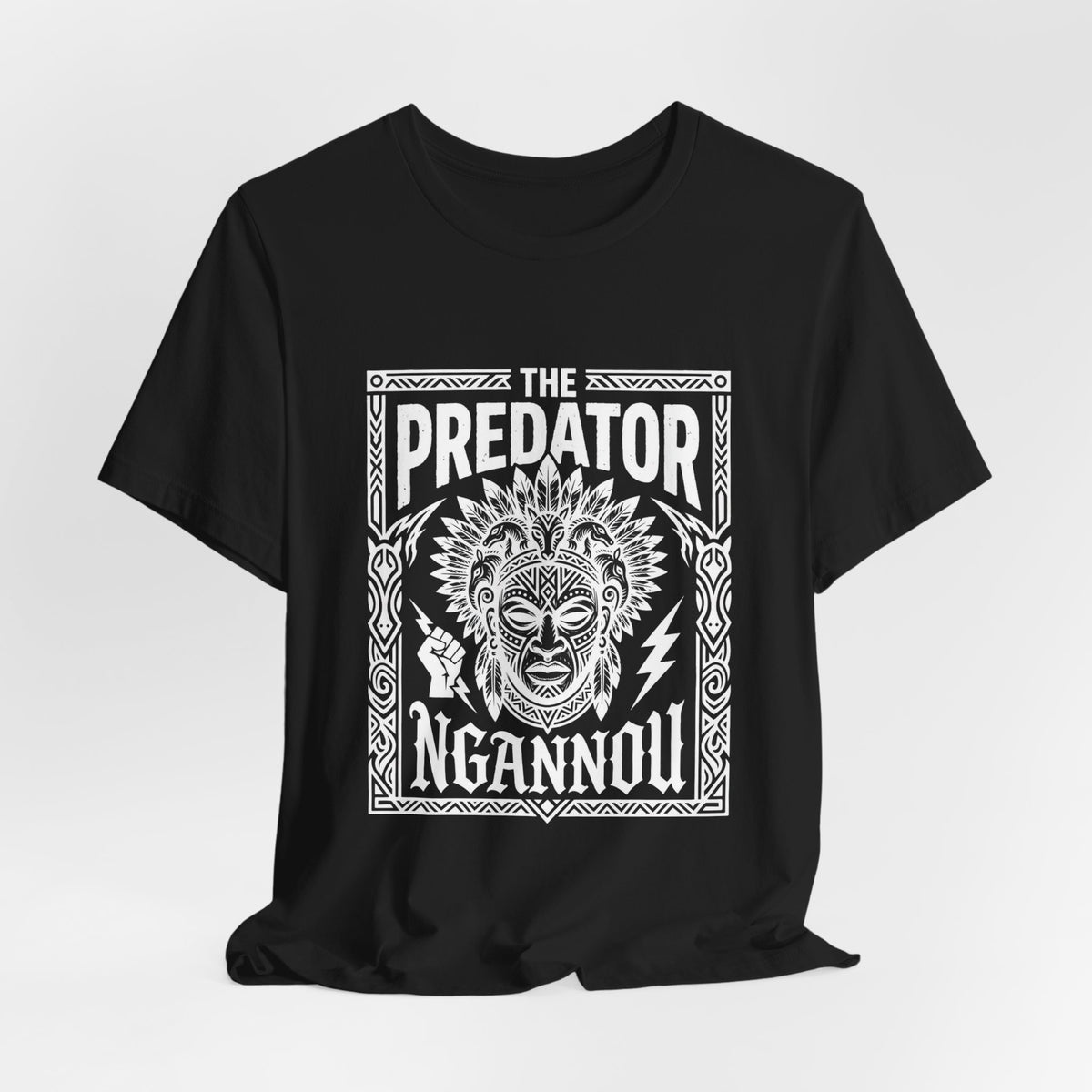 Francis Ngannou The Predator T-Shirt Black