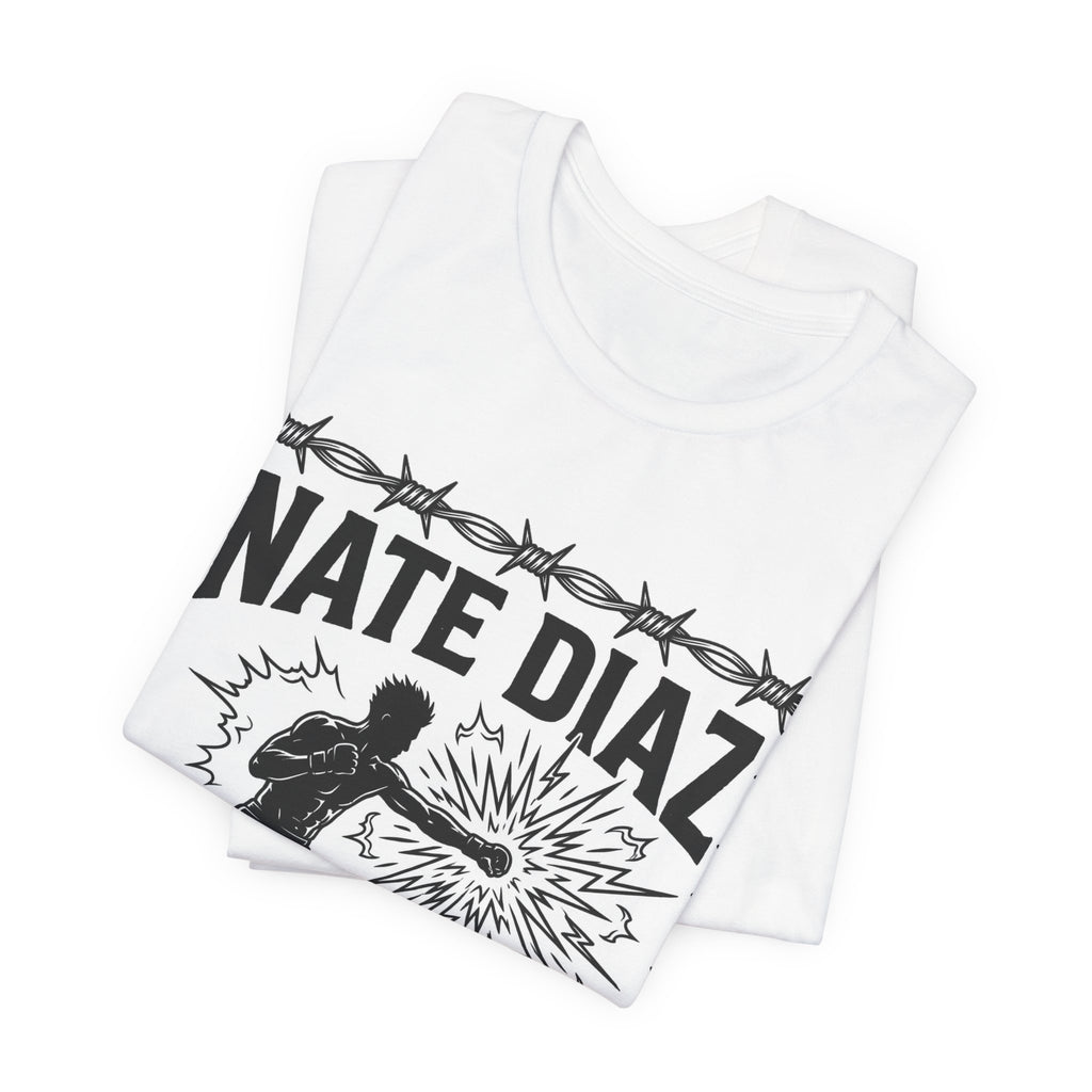Nate Diaz Stockton Slap T-Shirt White
