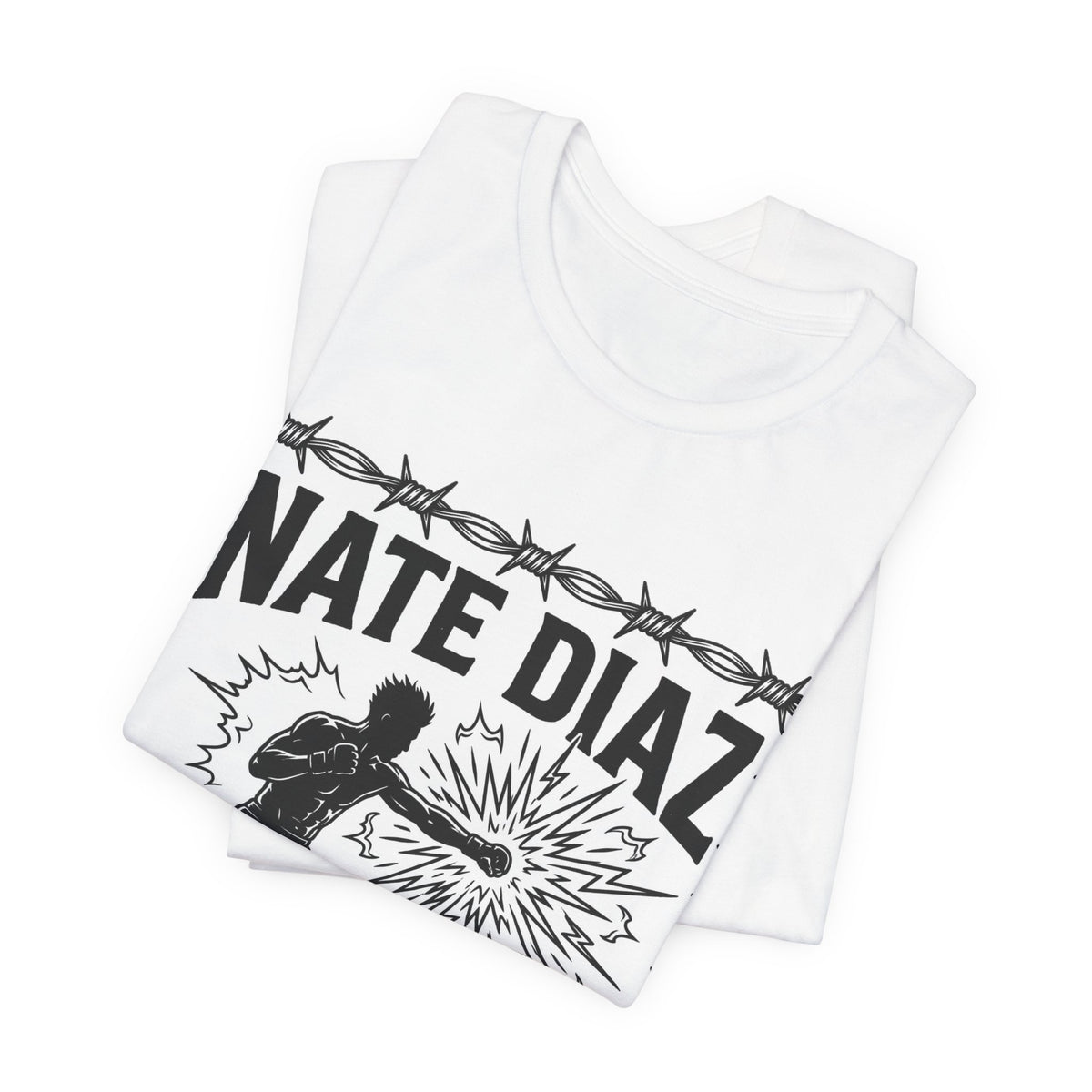 Nate Diaz Stockton Slap T-Shirt White