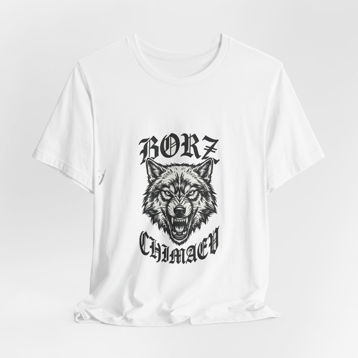 Khamzat Chimaev Borz T-Shirt White