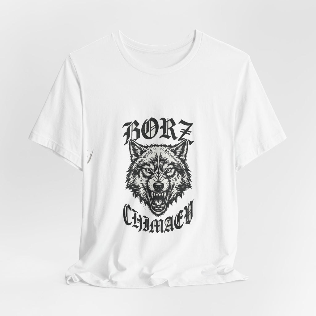 Khamzat Chimaev Borz T-Shirt White