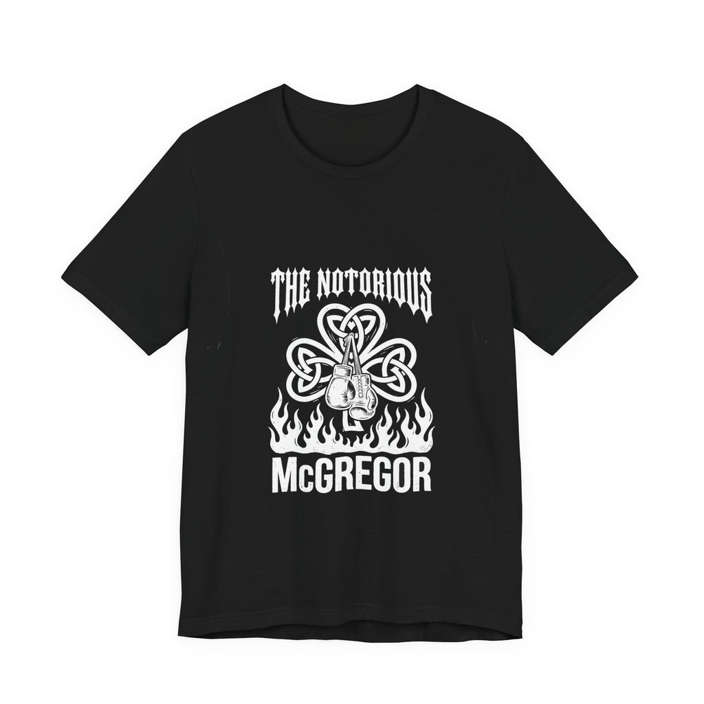 Conor McGregor Notorious T-Shirt Black