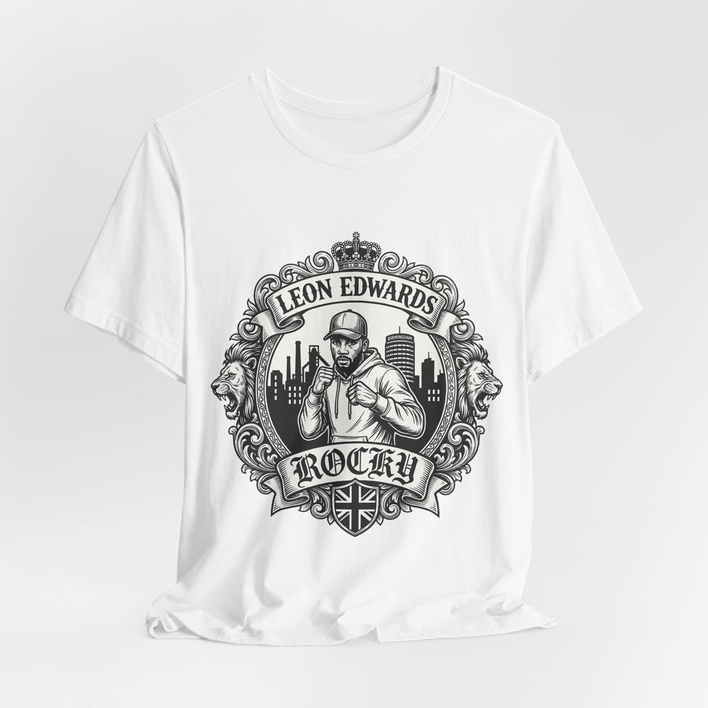 Leon Edwards Rocky T-Shirt White