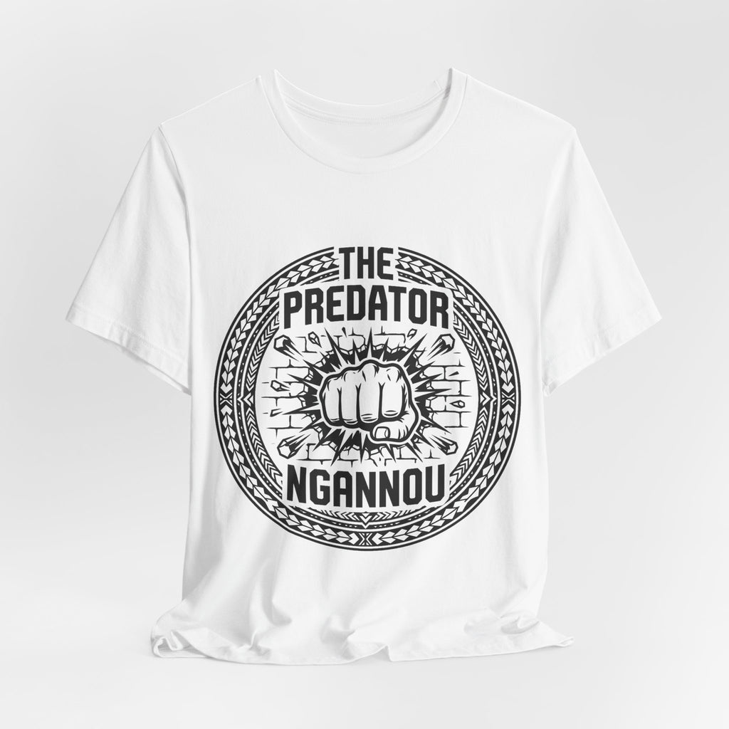 Francis Ngannou The Predator T-Shirt White