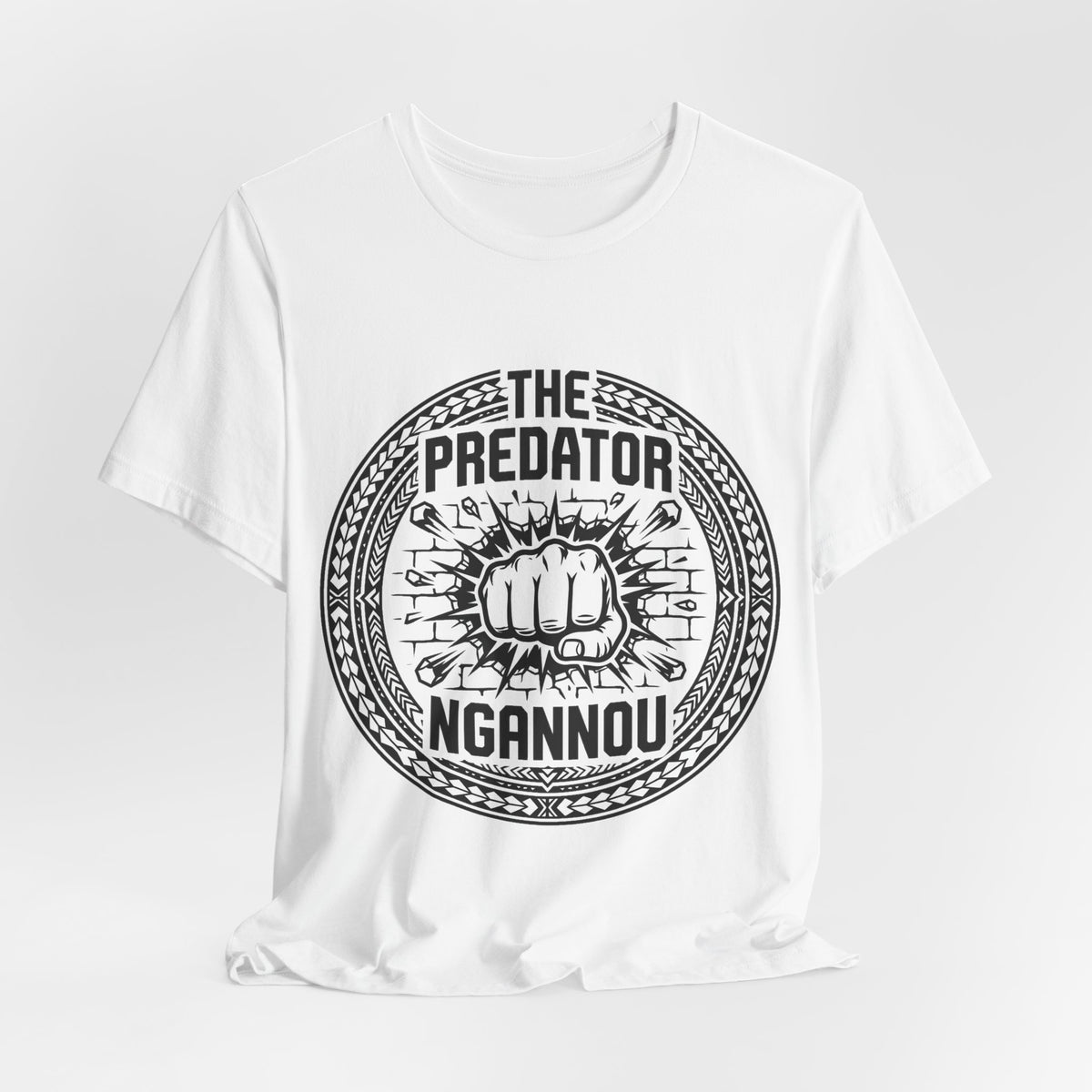Francis Ngannou The Predator T-Shirt White