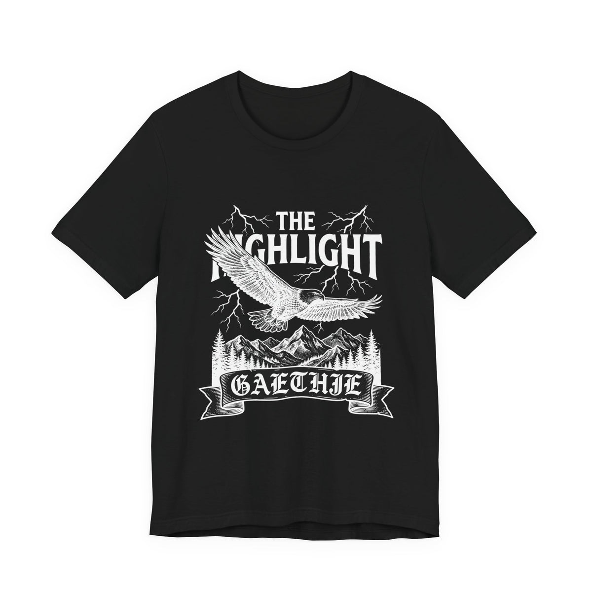 Justin Gaethje The Highlight T-Shirt Black