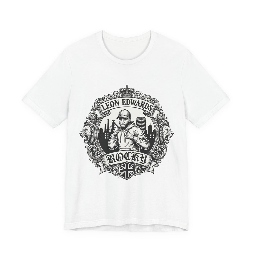 Leon Edwards Rocky T-Shirt White