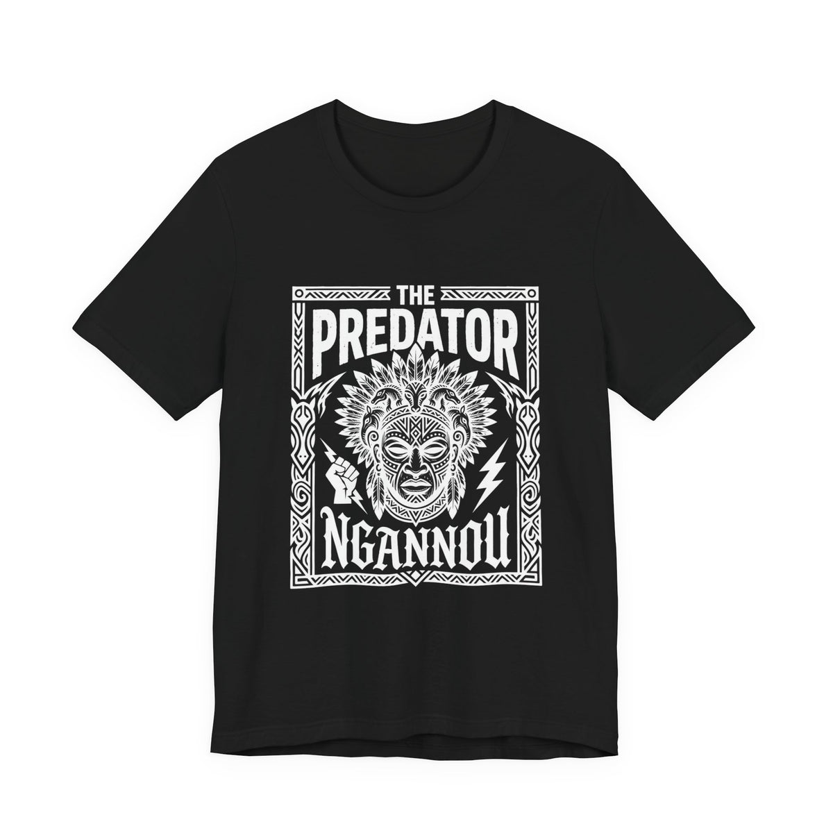 Francis Ngannou The Predator T-Shirt Black