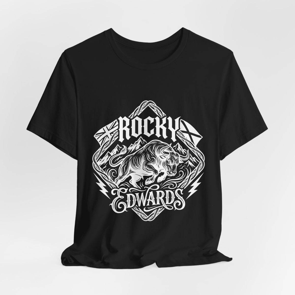 Leon Edwards Rocky T-Shirt Black