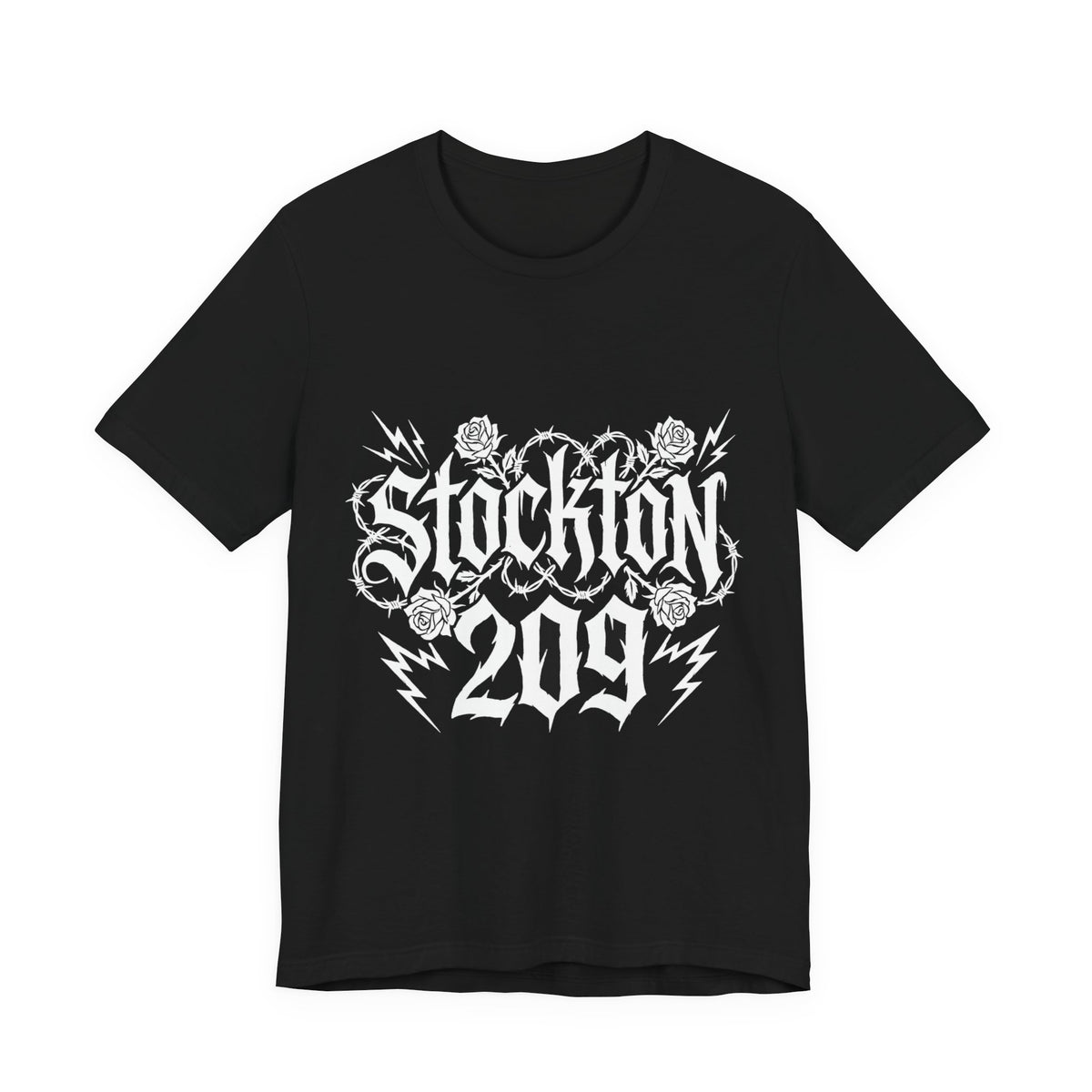 Nate Diaz Stockton 209 T-Shirt Black