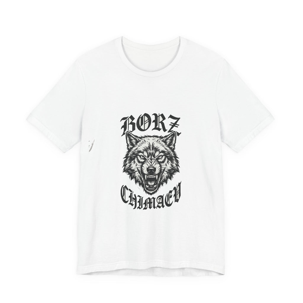Khamzat Chimaev Borz T-Shirt White