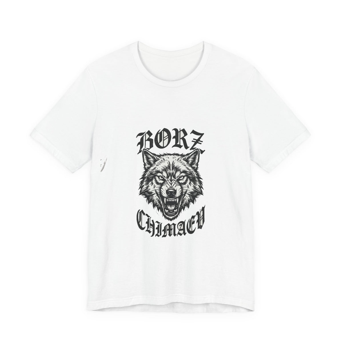 Khamzat Chimaev Borz T-Shirt White