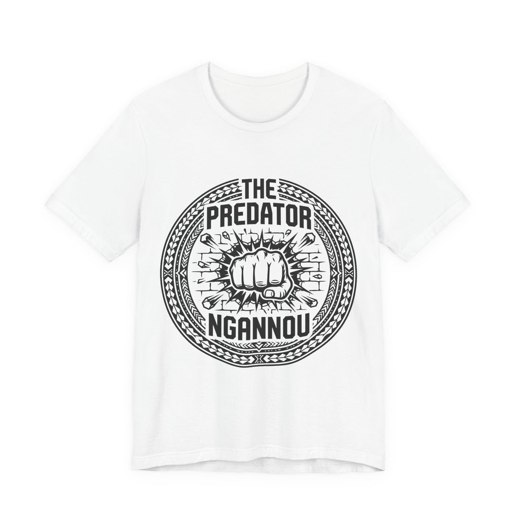 Francis Ngannou The Predator T-Shirt White