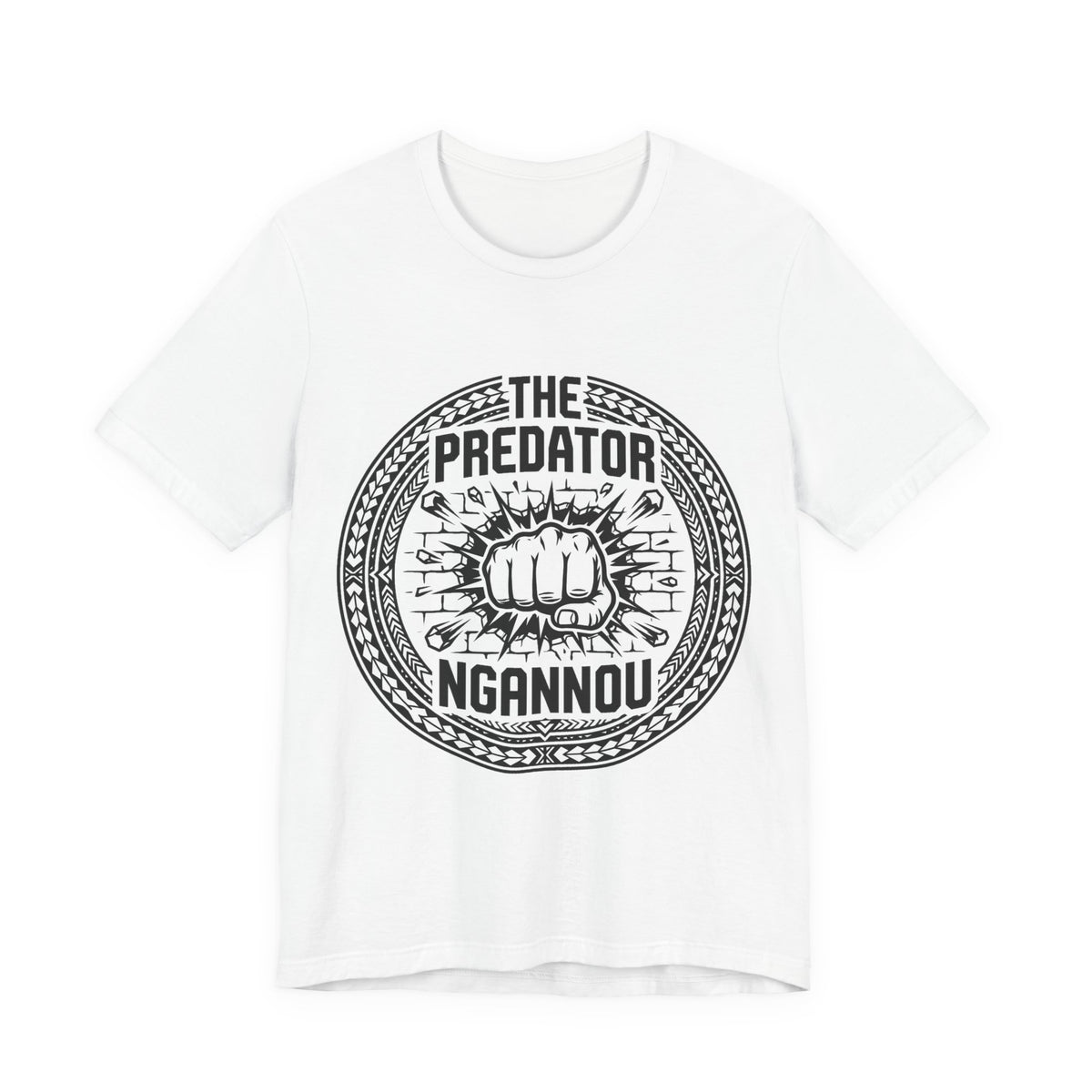 Francis Ngannou The Predator T-Shirt White