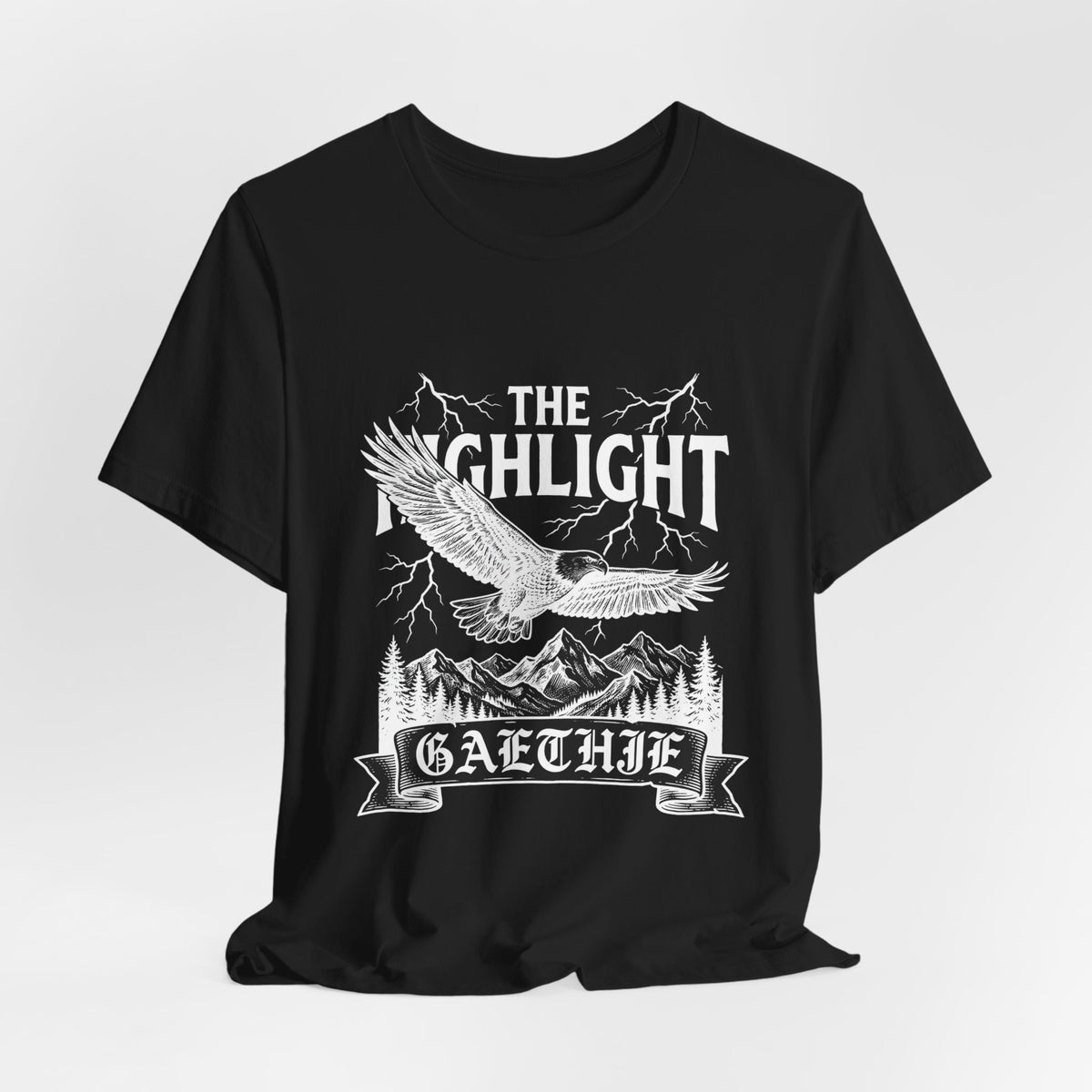Justin Gaethje The Highlight T-Shirt Black