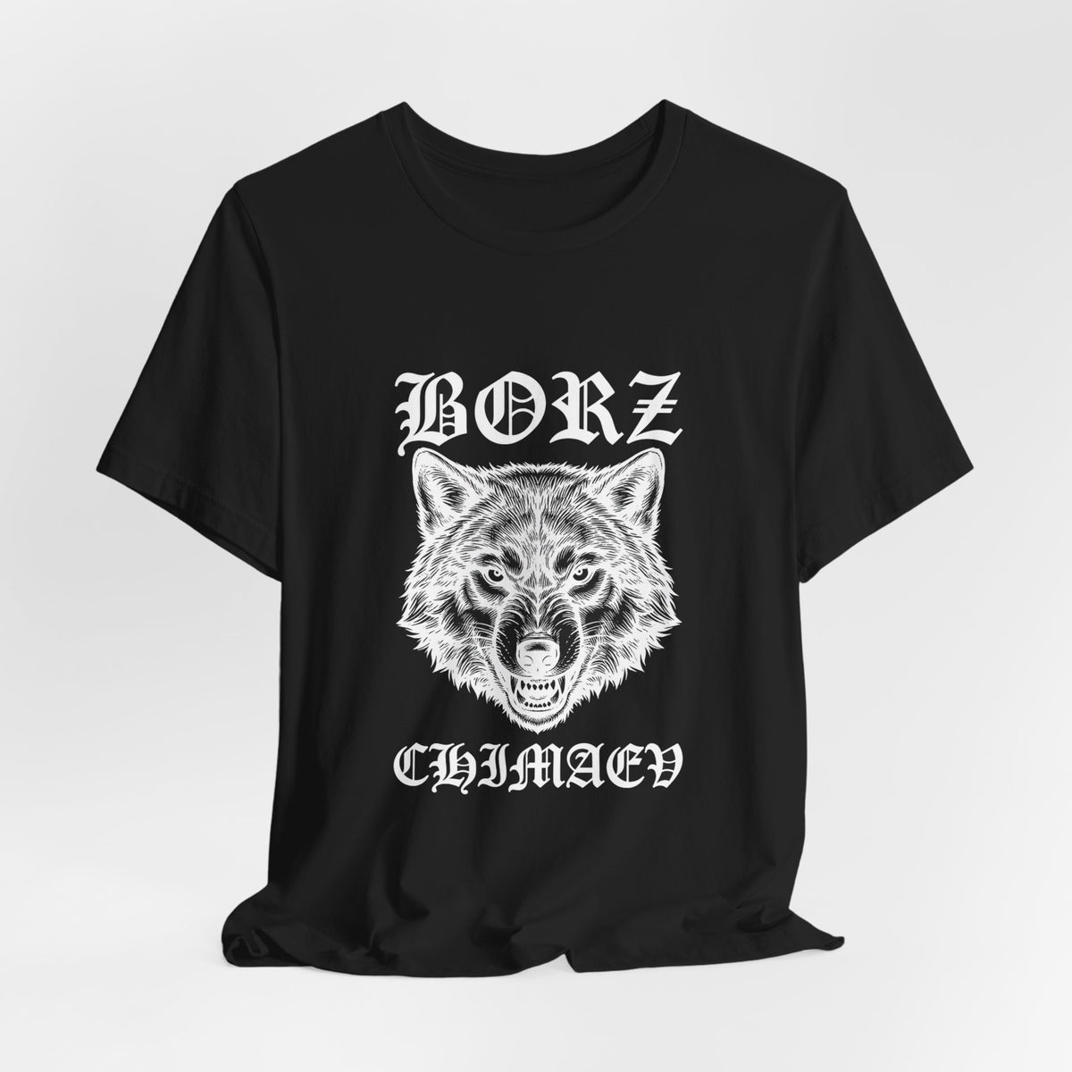 Khamzat Chimaev Borz T-Shirt Black
